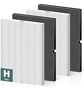 116130 Replacement Filter H for Winix 5500-2 AM80 Plasmawave Air Purifier, True HEPA Filter and A...