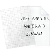 Clear Dry Erase Board Paper-Whiteboard for Fridge-Clear Contact Paper Sheets for Wall-Adhesive Dr...