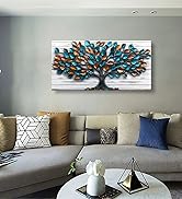 Tree Nature Wall Art Bedroom Abstract Wall Decor Living Room,Tree of Life Canvas Wall Art Office ...