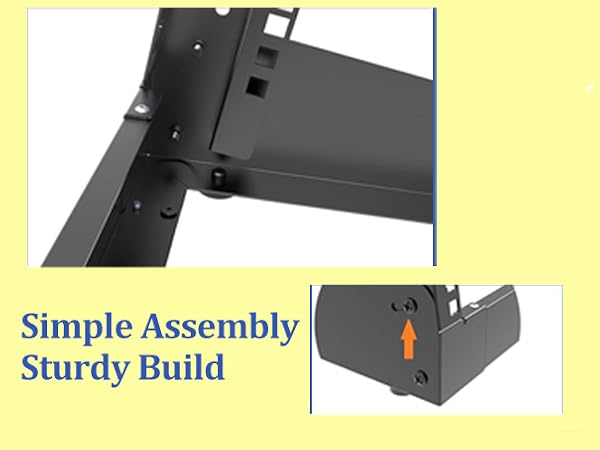 4U desktop open frame network rack