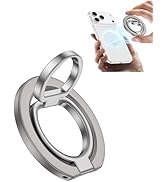 Magnetic Phone Ring Stand Grip for Back of Phone, Google Pixel 10 Pro Snap Magnetic Ring Stand, D...