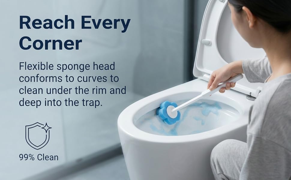 Disposable Toilet Brush