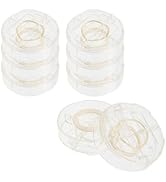 UTALIND 8pcs Stackable Furniture Risers and Non-Slip Bed Raisers for Lifting Height of The Furnit...