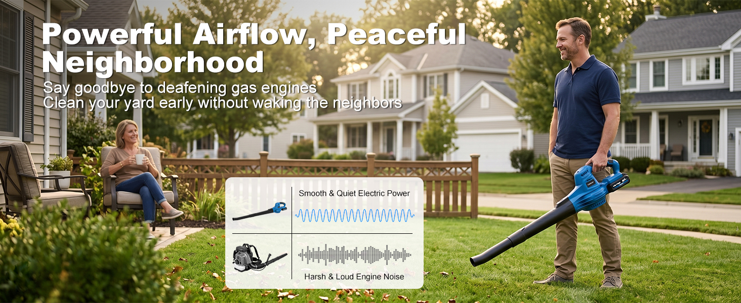 weed blower grass clippings cleaner air duster electric broom alternative yard cleanup machine