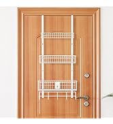 OYEAL Over The Door Basket Organizer 3 Tier Hanging Kitchen Storage Rack Heavy Duty Pantry Organi...