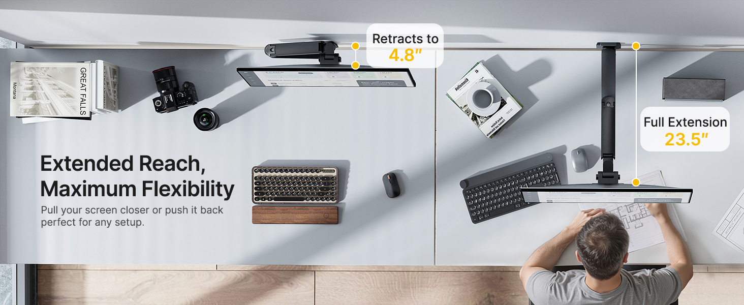 single monitor mount