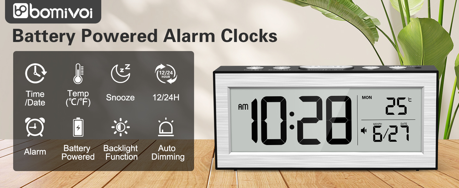 battery powered clock