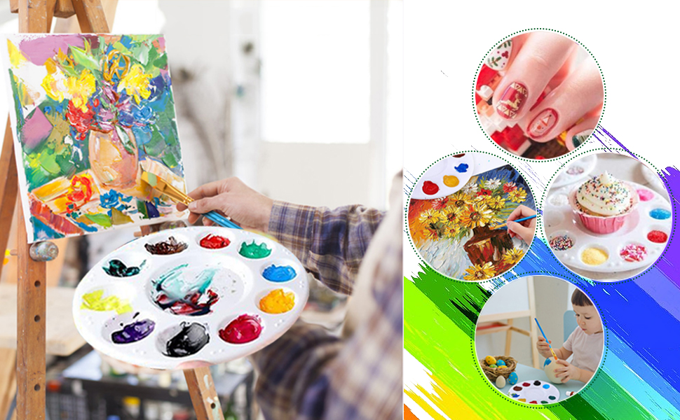 paint palette tray
