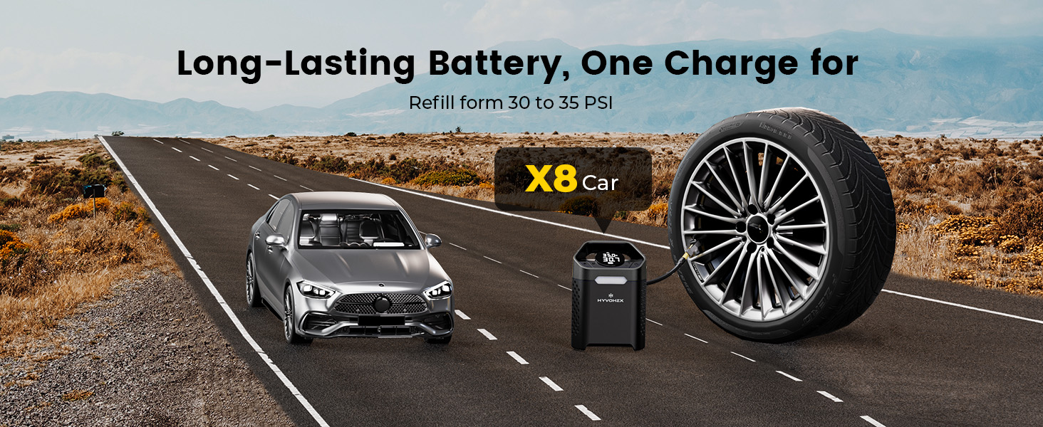  Cordless Portable Tire inflator