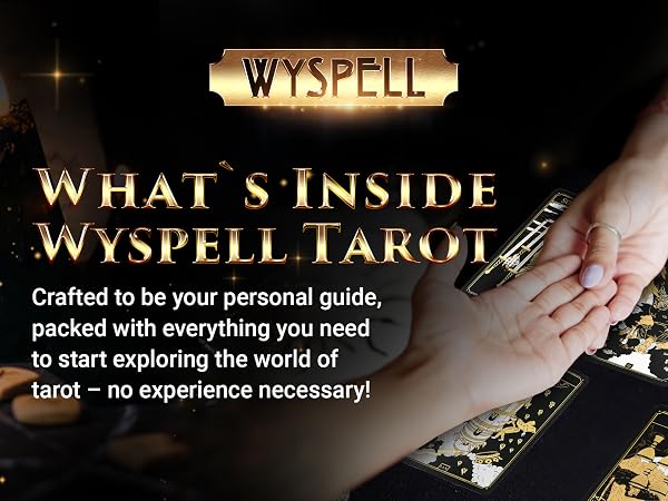 tarot deck with guide book wyspell tarot cards tarot deck oracle cards tarot cards for beginners