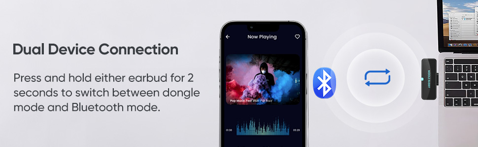 ear buds for office desktop laptop phone call center bluetooth 5.4