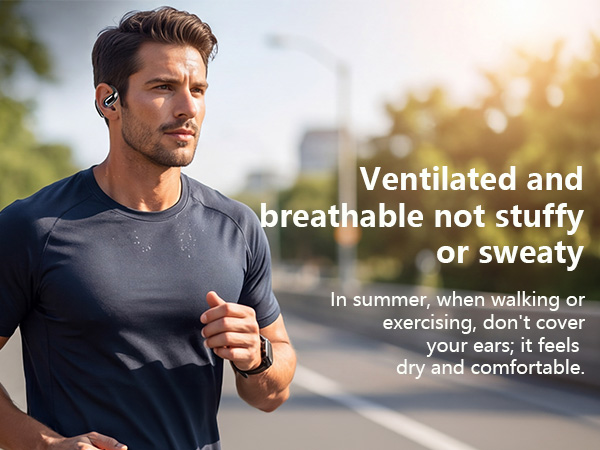 Ventilated and breathable