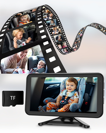 video recording baby car camera