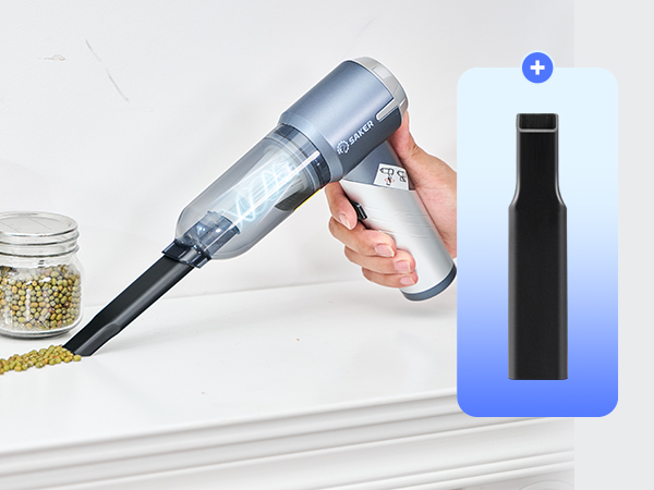 Flat suction nozzle