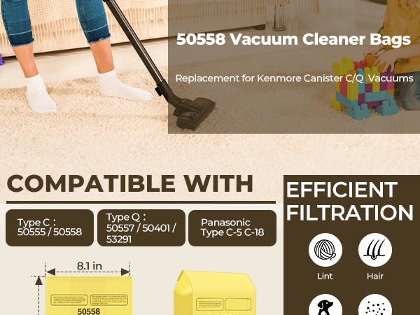 kenmore vacuum bags