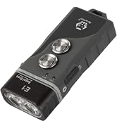 RovyVon E1 EDC Flat Flashlight Dual Power System USB C Rechargeable | 6500K 700 Lumen Bright Ligh...