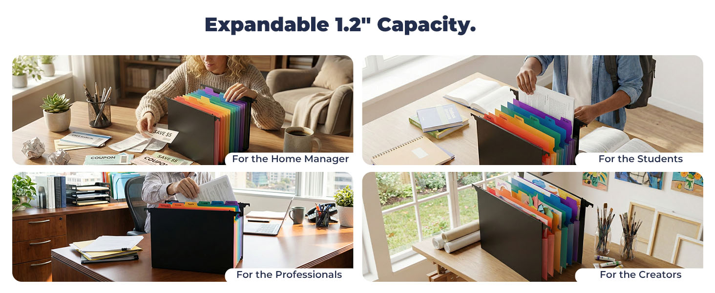 expandable filders