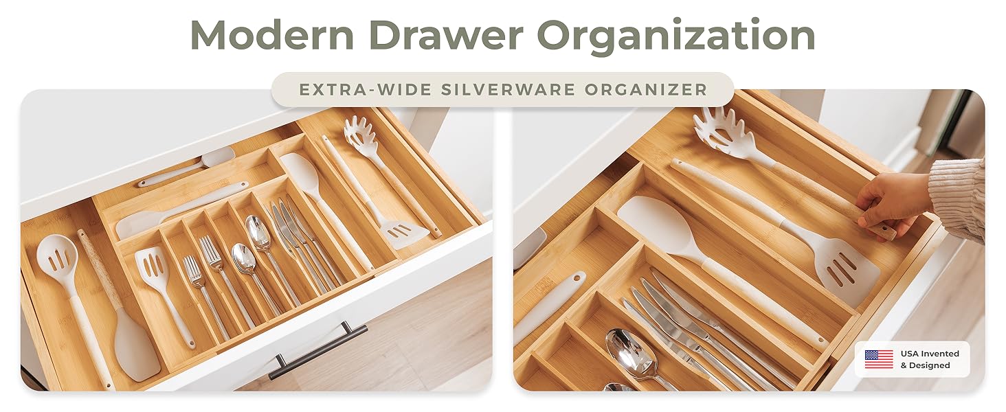 Modern Drawer Organization
