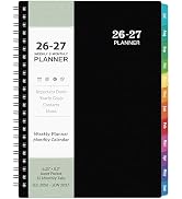 Planner 2026-2027 - Academic Planner 2026-2027, Weekly and Monthly, Jul 2026 - Jun 2027, 26-27 Pl...