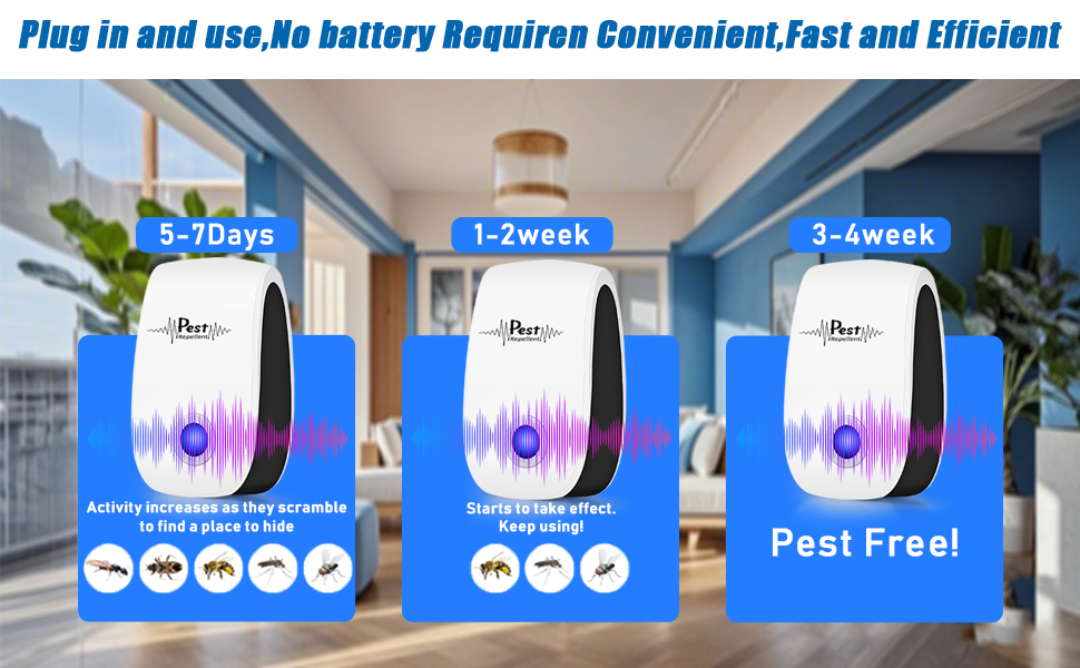 Ultrasonic pest repellent