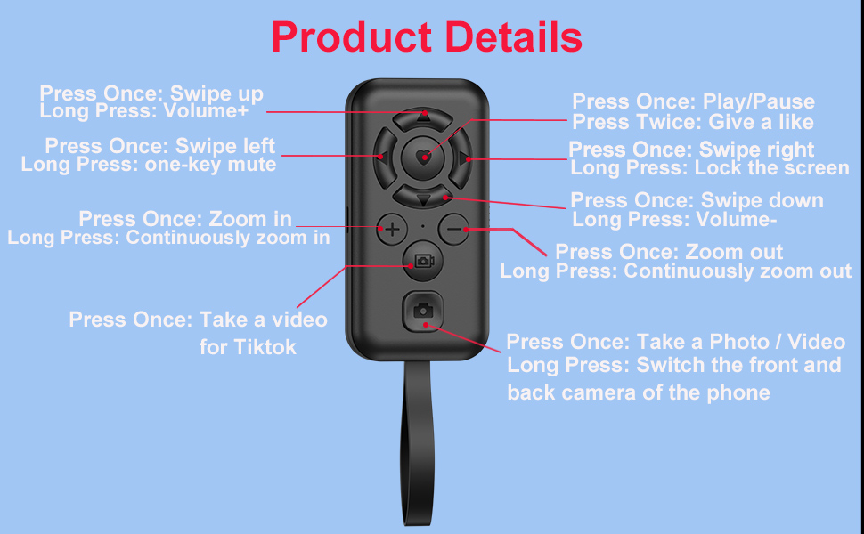 Wireless Camera Remote