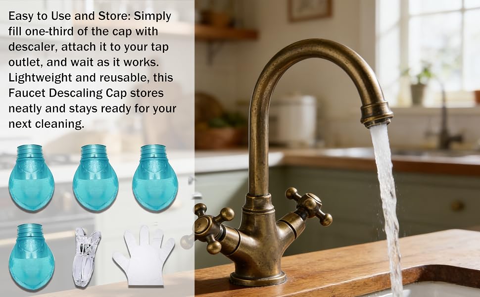 faucet cleaner cap
