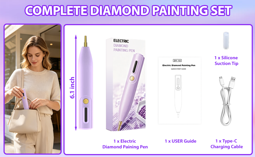 Cordless Diamond Painting Pens