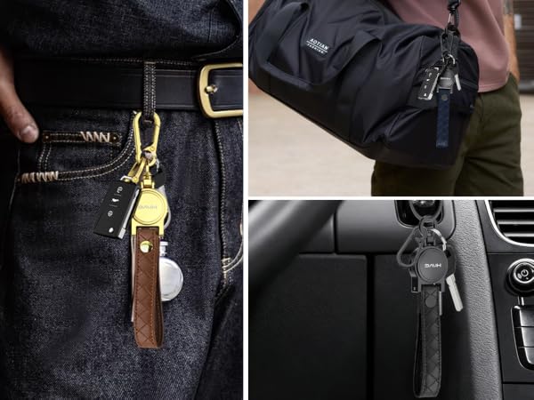 Anti-Lost Keychain works with Find My