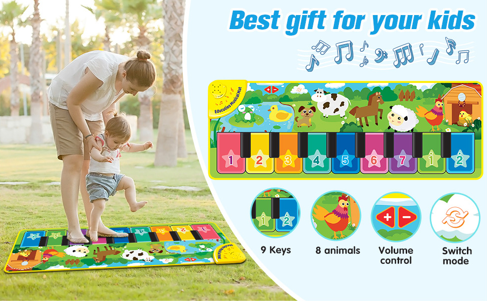 musical piano mat best gift for your kids
