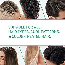 Suitable for all hair concerns &amp;amp; color treated hair