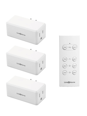 Indoor Wireless Remote Control Outlet