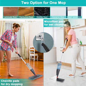 can use for wet and dry mop