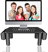 Monitor Stand Riser, Computer Monitor Stand, Monitor Stands, Desk Riser, Monitor Stand with Drawe...
