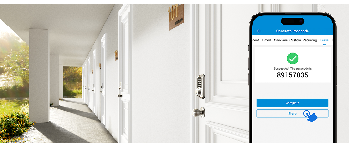 front door lock set keyless entry