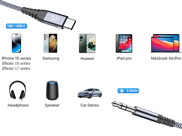 usb c to 3.5mm