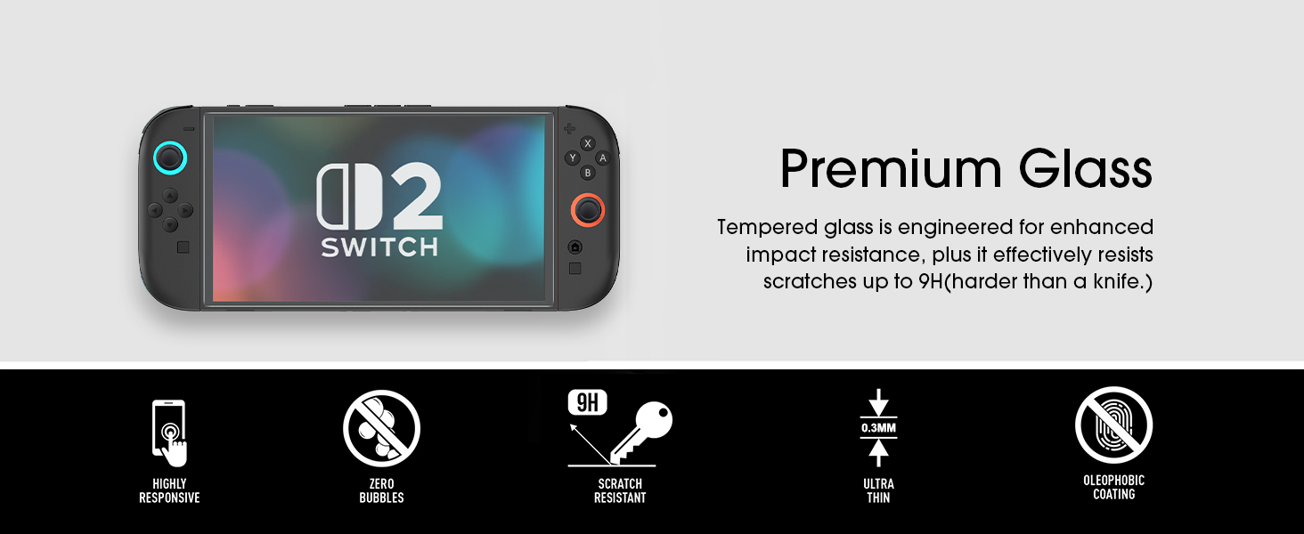 nintendo switch 2 screen protector