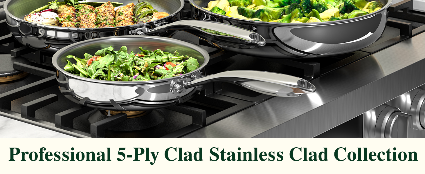 stainless steel pan