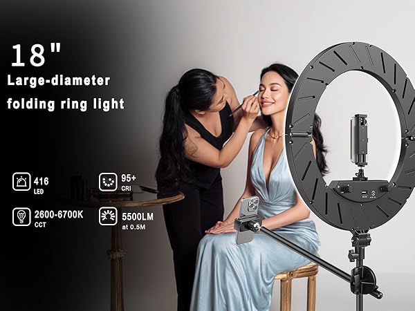 Bzyltrux 18 in ring light