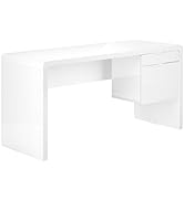 Monarch Specialties I 7581 Computer Desk, Home Office, Laptop, Left, Right Set-up, Storage Drawer...