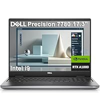 Dell Precision 7000 7780 Mobile Workstation Laptop, NVIDIA RTX A1000 6GB, 32GB CAMM DDR5 RAM, 17.3