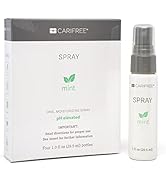 CariFree Oral Moisturizer Spray for Dental Hygiene (Mint) | Non-Staining and Fluoride-Free | Fres...