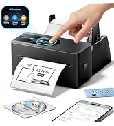 Phomemo AirPrint Touchscreen Thermal Label Printer with Label Holder | PM64Air wireless Wi-Fi shi...