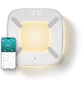 Homedics Digital Smart Scale, Motion-Sensing LED Display, 13 Body Metrics Analysis, Bluetooth Syn...