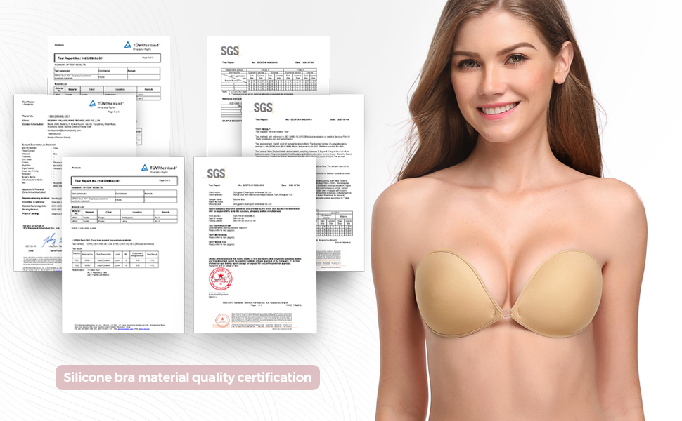 adhesive bra