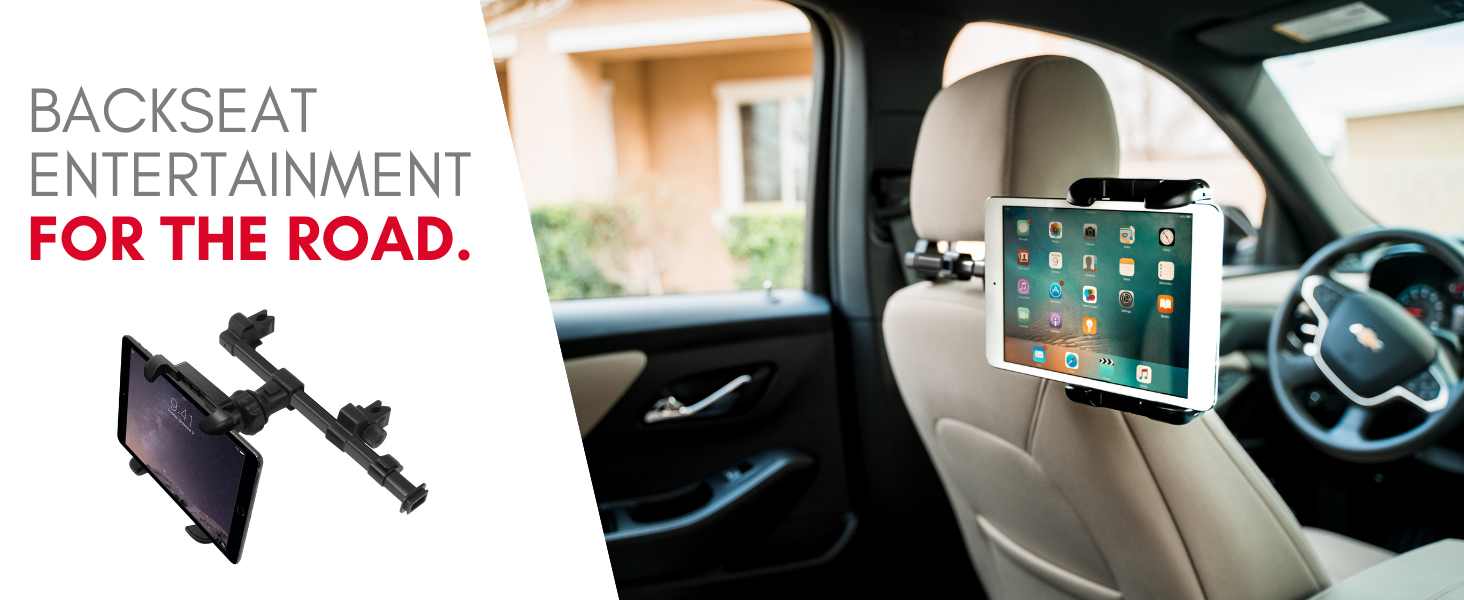 Backseat ipad mount