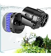 AQQA Wave Maker Pump, 530GPH Aquarium Circulation Pump 360 Degree Rotatable Submersible Powerhead...