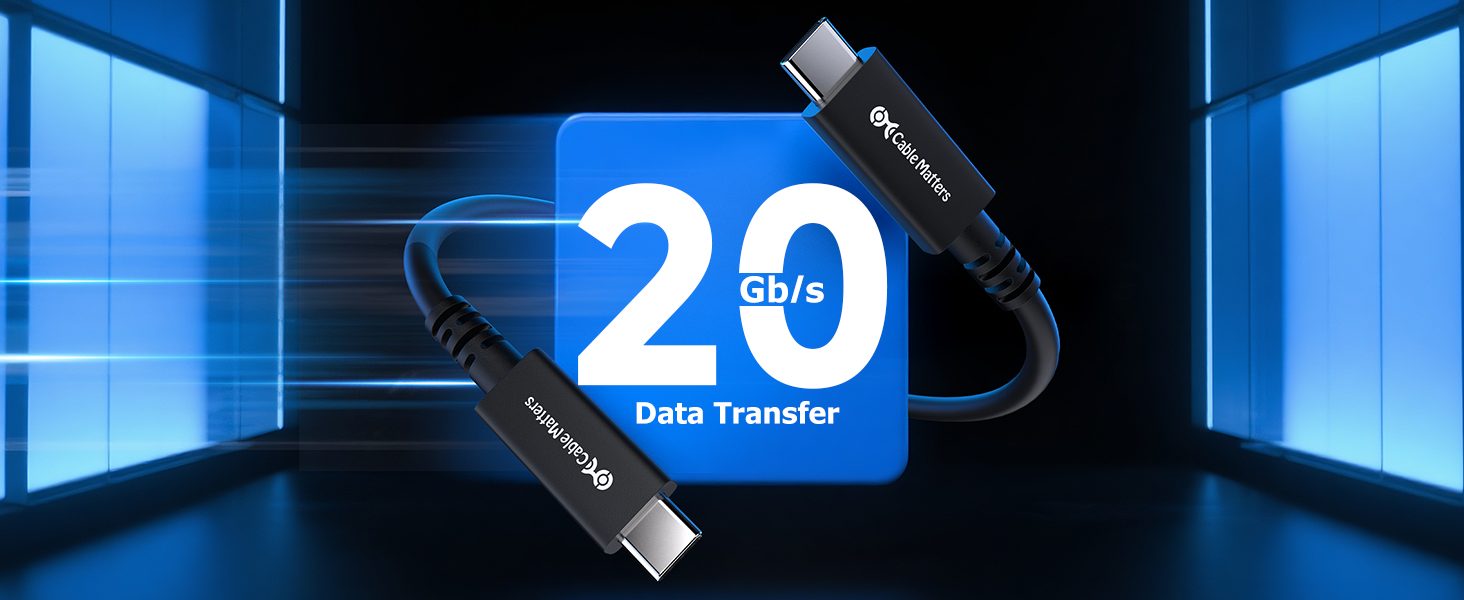 [USB-IF Certified] 40Gbps USB 4 Cable