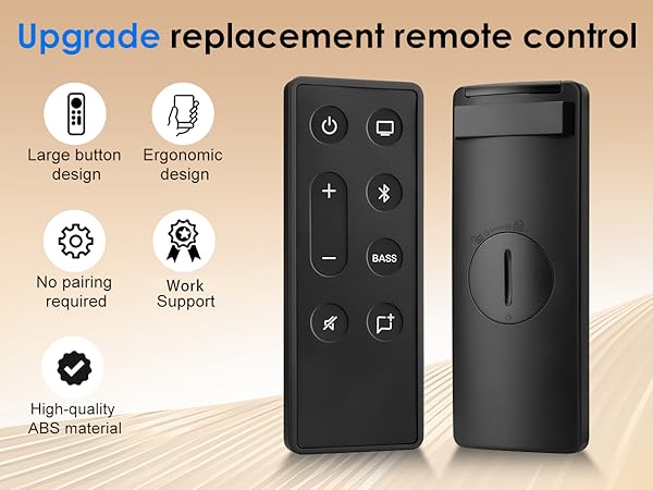 for bose remote control replacement