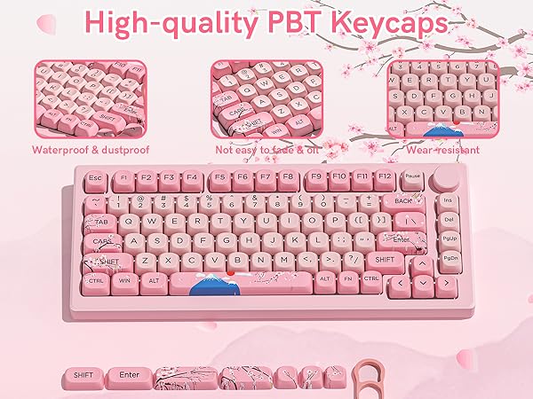 High-quality PBT Keycaps