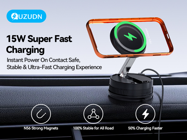 15W Super Fast Charging Instant Power On Contact Safe, Stable &amp;amp; Ultra-Fast Charging Experience